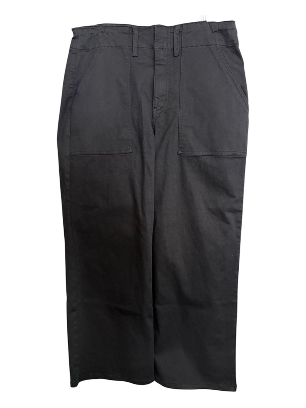 Draper James Women's Black Wide Leg High Rise Pants Ankle Length Size 12